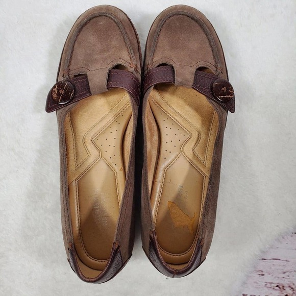 Naturalizer Clamor Slip-On Taupe Brown Size 8N Narrow - Picture 5 of 9